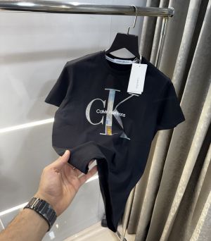 Calvin  Klein Black Logo Print Premium T-Shirt