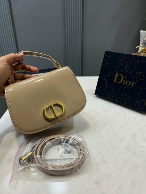christian lady bag with brand box black carry bag