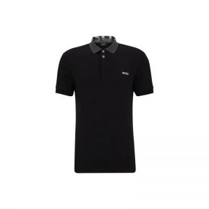 Hugo  Boss Black Collar Look Premium Polo T-Shirt