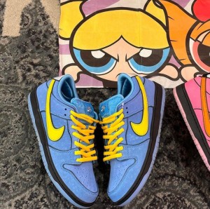NIKEE SB DUNK LOW THE POWER PUFF BUBBLES