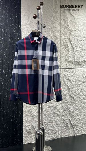 Burberry_Blue_Vintage_Checks_Premium_Shirt_With_Premium_Box_Packing_And_Carry_Bag_(1472)