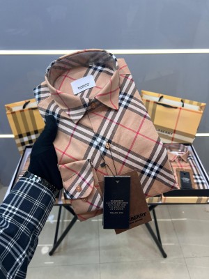 Burberry_Beige_Vintage_X_Checks_Premium_Shirt_With_Premium_Box_Packing_And_Carry_Bag_(1277)