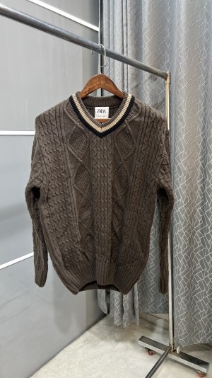 ZAR_A BROWN SWEATER (361)