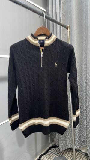 POLO RALPH LAURE_N BLACK SWEATER (320)