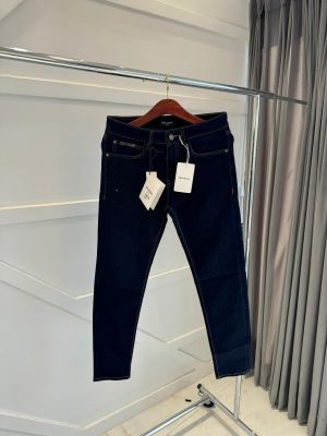 Balmai n paris pocket embroidery logo imported denim blue 1930 n