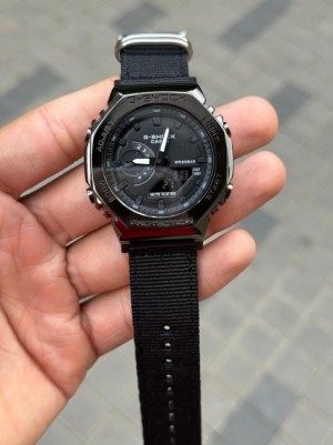 Casi o G shock Gm 2100 Fabric Black