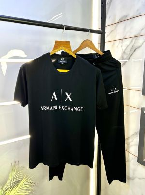 Arman_i Exchange Imported Black Super Premium Track Suit With Brand Carry Bag F2680-BL