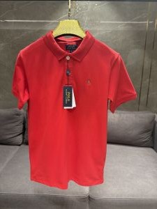 RALPH LAURE_N POLO RED PREMIUM CLASSIC POLO
