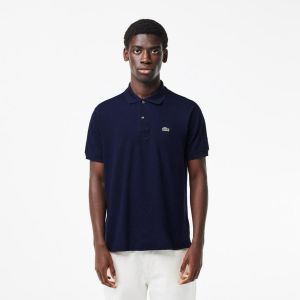 LACOST_E NAVY BLUE PREMIUM CLASSIC POLO