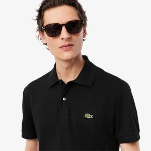 LACOST_E BLACK PREMIUM CLASSIC POLO