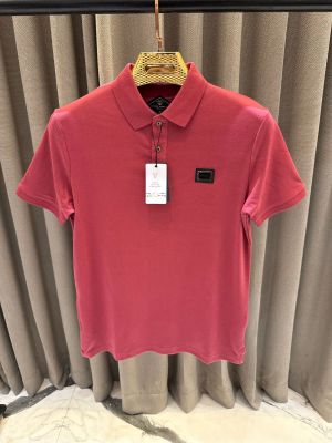 Rare Rabbit Chest Logo Polo T-shirt Magenta Pink 