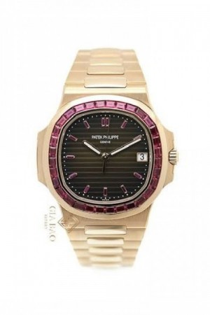 Patek Philippe Nautilus Rose Gold Ruby