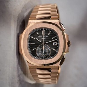 patek Philippe Nautilus Brown Black Chronograph