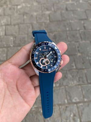 Seiko Automatic blue copper