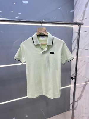 Calvi_n Klie_n  Premium Imported Collar Design and Emboss Logo Polo Light Green Tshirt SALE OFFER (006)