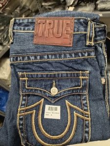Tru e Religion Imported Premium Regular Fit Denim Blue 2273