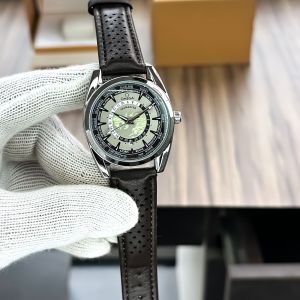 OMEG_A MENS BROWN WATCH
