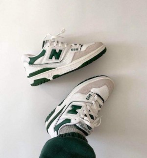 New Balance 550 White Green For Women s