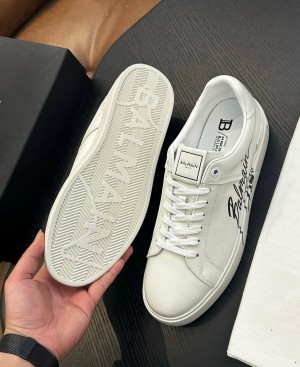 _Balmain b court leather premium sneaker