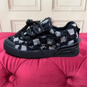 Dolce Gabbana Checkered Luxe Sneakers