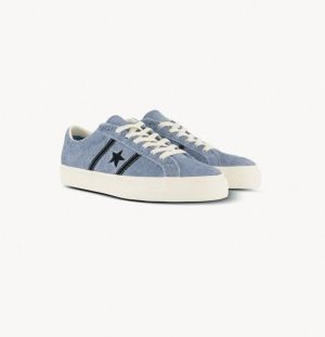 Coverse blue one star  academy pro low-top