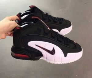 Nik_e Airmax Penny 1 Black White Red Men Shoes