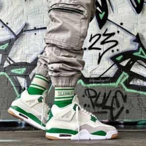 AIR JORDAN RETRO 4 PINE GREEN Men Shoes