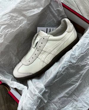 Onitsuk_a Tiger Tokuten Slip On Biege Brown Men Shoes