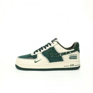 Nik_e Airforce 1 x gucc_i  x suprem_e Men Shoes