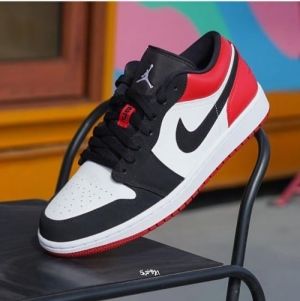 jordan Retro 1 Low black toe Men Shoes