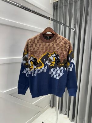 Fend i imported premium sweatshirt brown 1626