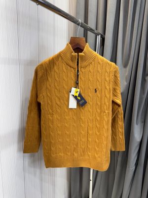 Pol o Ralp h Lauren Kniited Pullovers Khakhi 2437