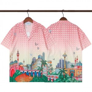 Casablanca All Over Printed Imported Half Shirt