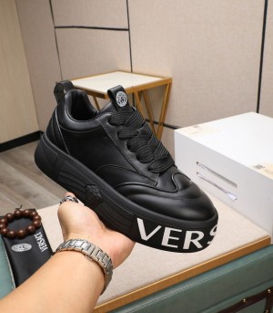 Versacee Logo Premium Leather Shoes