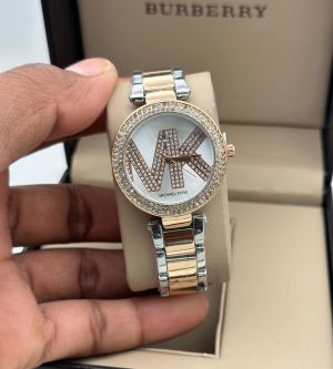 Micheal Kors Lennox Two Tune White Dial 