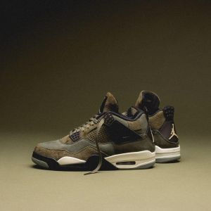 Nik_e jordan retro 4 SE CRAFT OLIVE Men Shoes