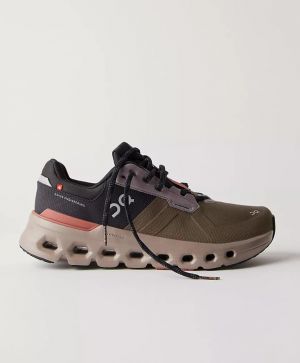 O_n Cloudrunner 2 Olive Mahogany Men Shoes