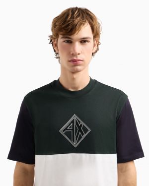 Arman_i Exchange Navy Premium Round Neck T-shirt F2470-N2
