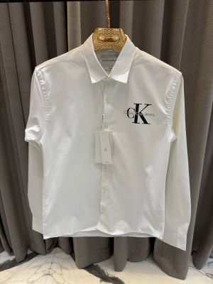 CALVIN_KLEIN_WHITE_MONOGRAM_PRINT_PREMIUM_SHIRT_(1726)