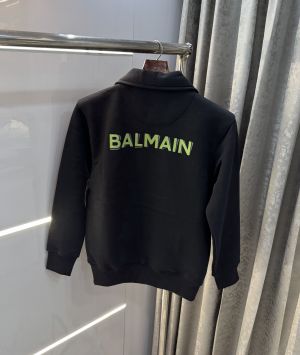 Balmai n Paris Black Green Imported Zipper Jacket