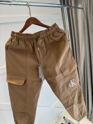 Calvi n Klein Premium Cargo Joggers Brown 2147