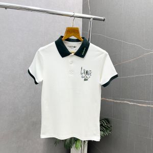 Lacost_e White Premium Polo Neck Tshirt 465