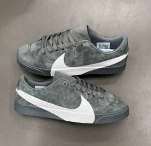 Nikee Blazer City Low Lx Suede Grey White