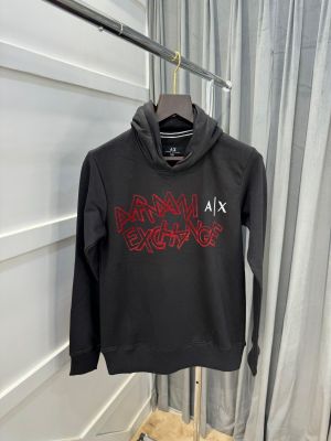 Arman i exchange premium pull over hoodie black 1390