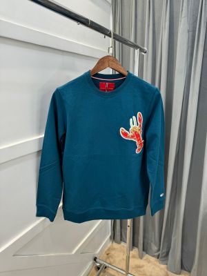 Tomm y Hilfiger premium sweatshirt teal green 1413