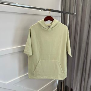 Zar a Man Imported Over-sized Half Sleeves Pullover Hoodie Pista 1024