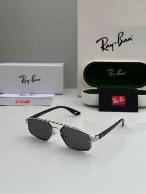 RAYBAN SILVER BLACK 1016