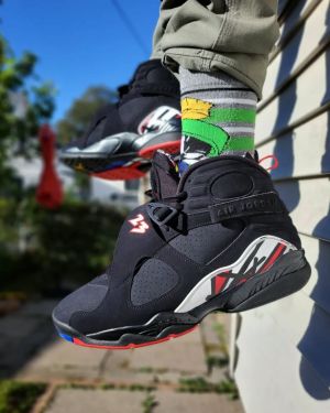 Nik e Air Jordan 8 Playoffs Basketball Sneakers