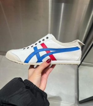 Onitsuka Tiger MEXICO 66 1183C102 100 White Blue Classic women s size