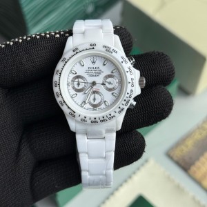 ROLEXX DAYTONA CERAMIC PURE WHITE